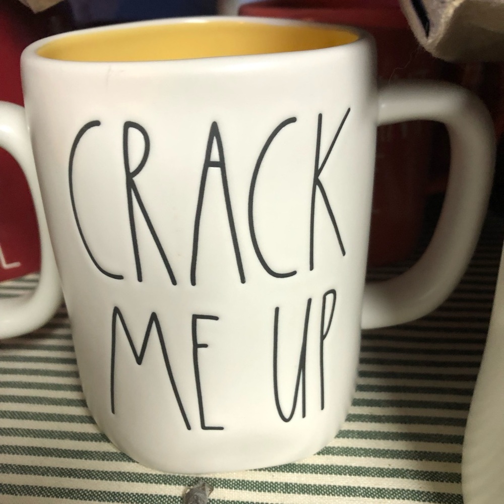 Rae Dunn “Crack Me Up” Coffee Cup
